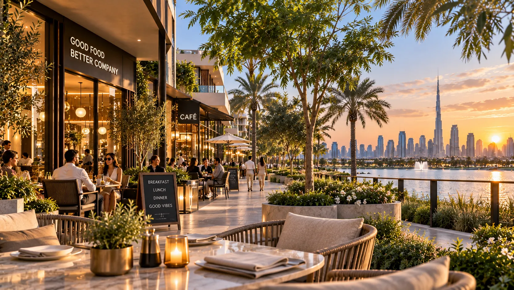 Restaurants en cafés