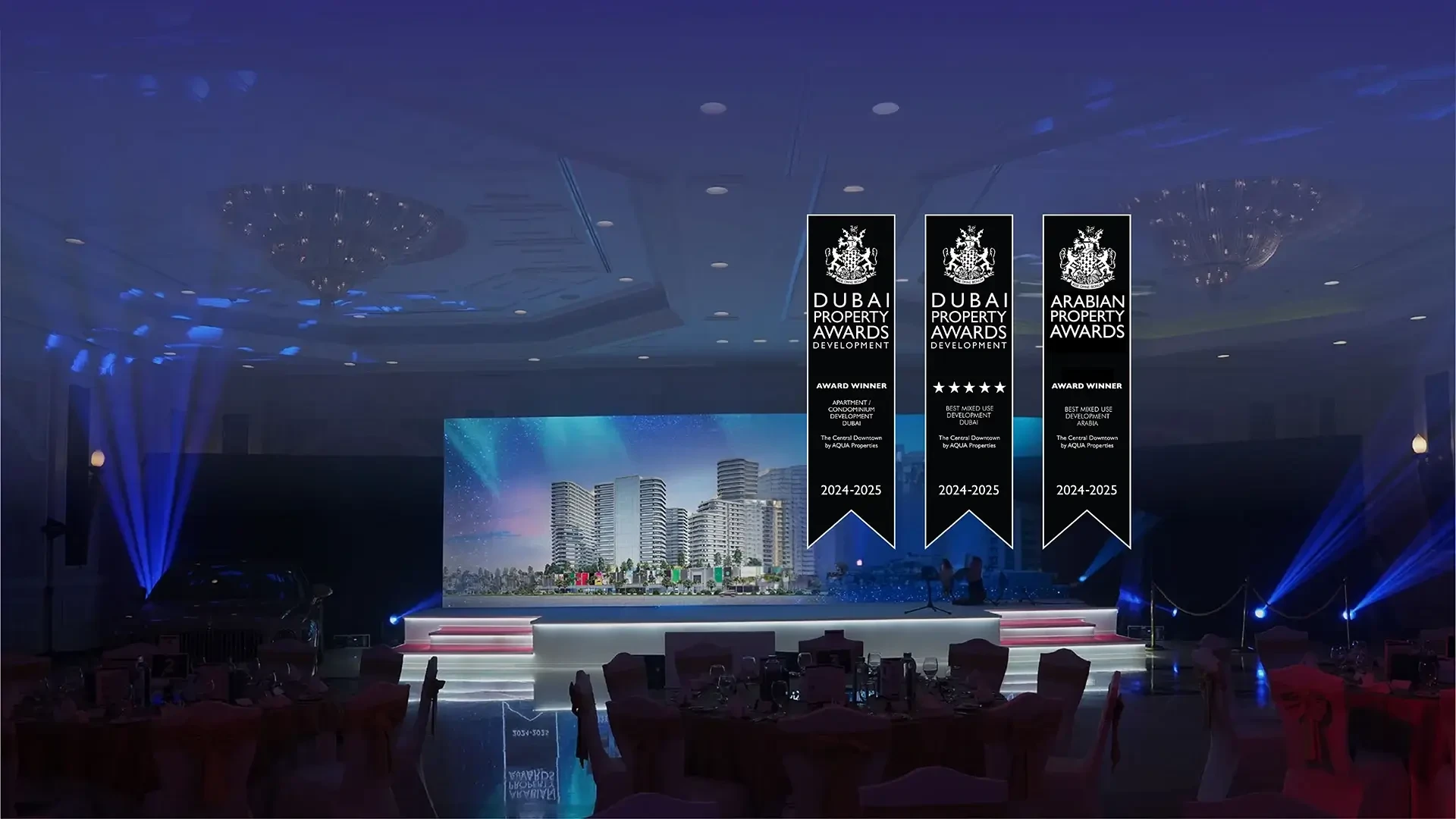 Aqua Developments Dubai Award winning developer
