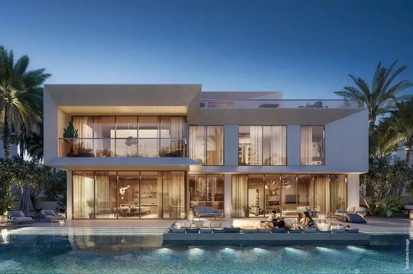 Address Villas Tierra by Emaar waterfront luxury villas at The Oasis Dubai