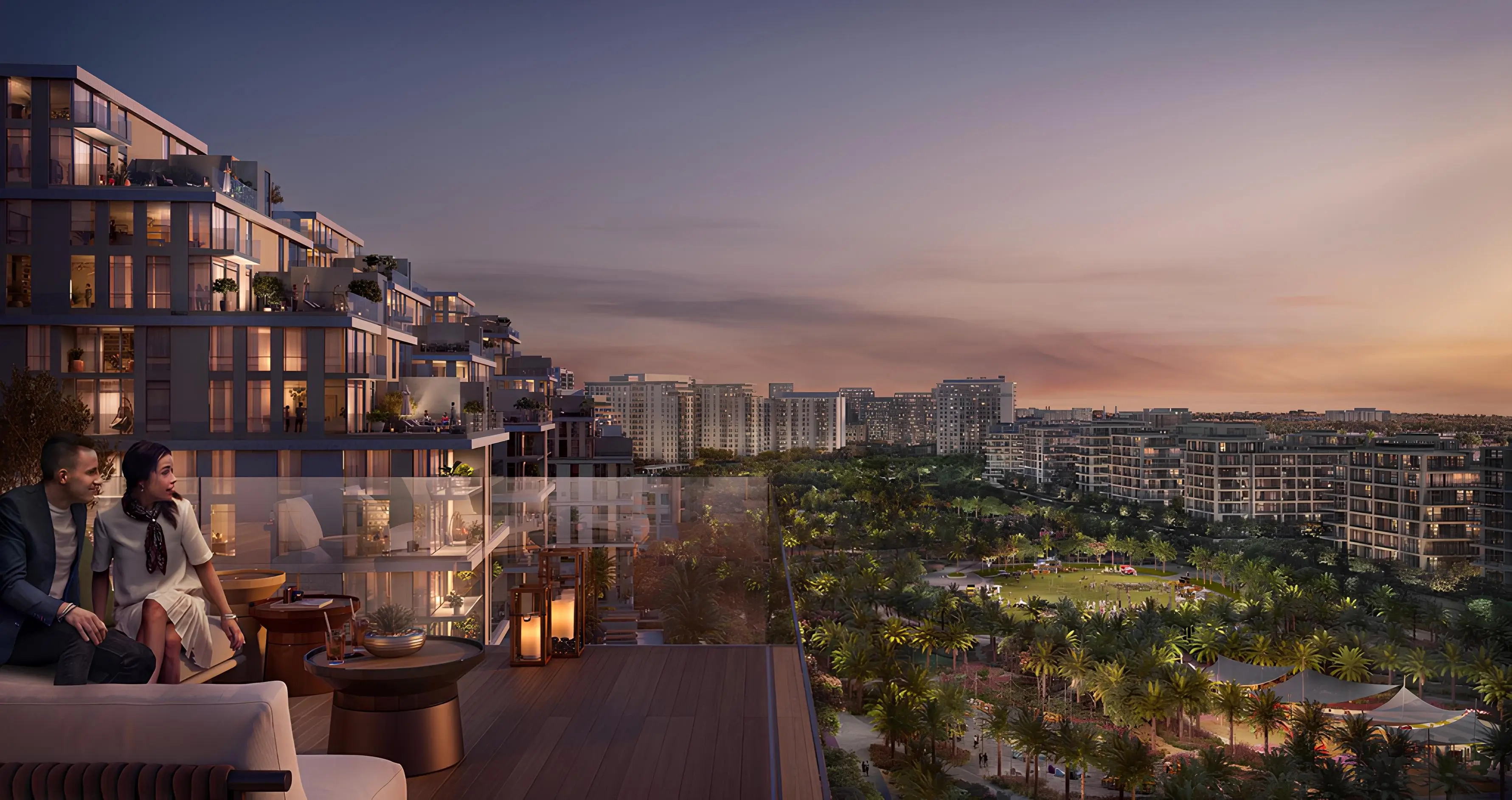 Elvira residential towers at Dubai Hills Estate